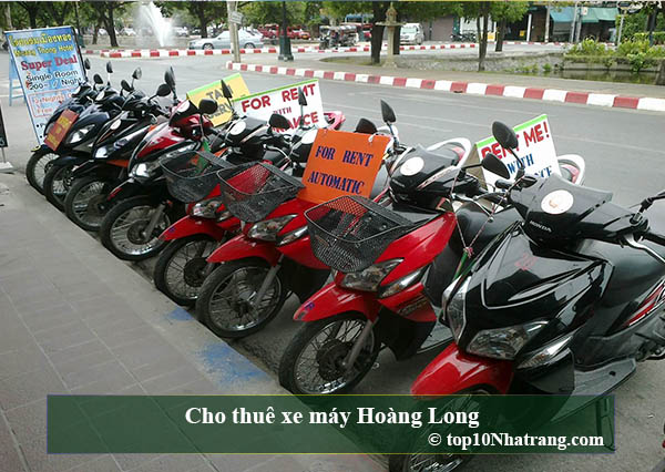 Cho thuê xe máy Hoàng Long