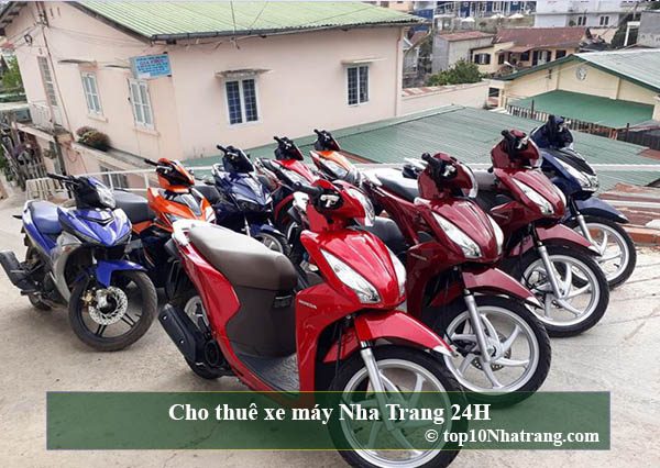 Cho thuê xe máy Nha Trang 24H