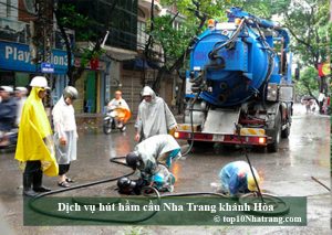 Dịch vụ hút hầm cầu Nha Trang Khánh Hòa