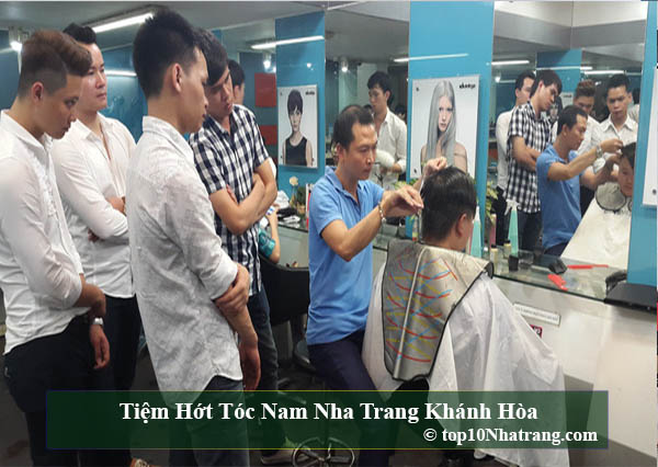 Tiệm hớt tóc nam Nha Trang Khánh Hòa