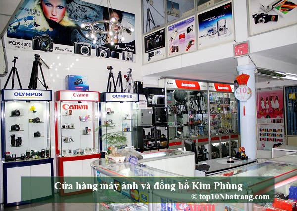Cửa hàng máy ảnh và đồng hồ Kim Phùng