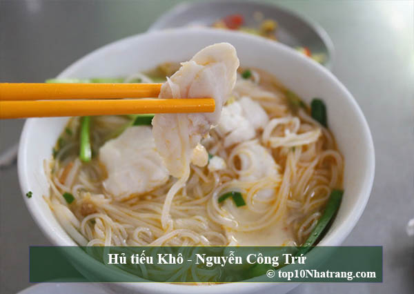 Hủ tiếu Khô - Nguyễn Công Trứ