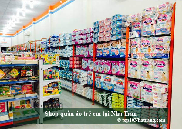 Shop quần áo trẻ em tại Nha Tran