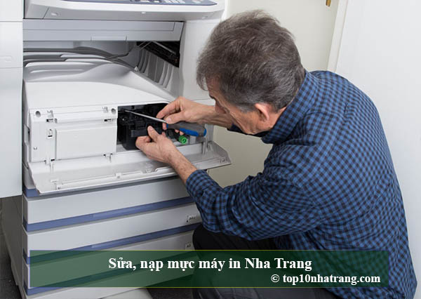 Sửa, nạp mực máy in Nha Trang